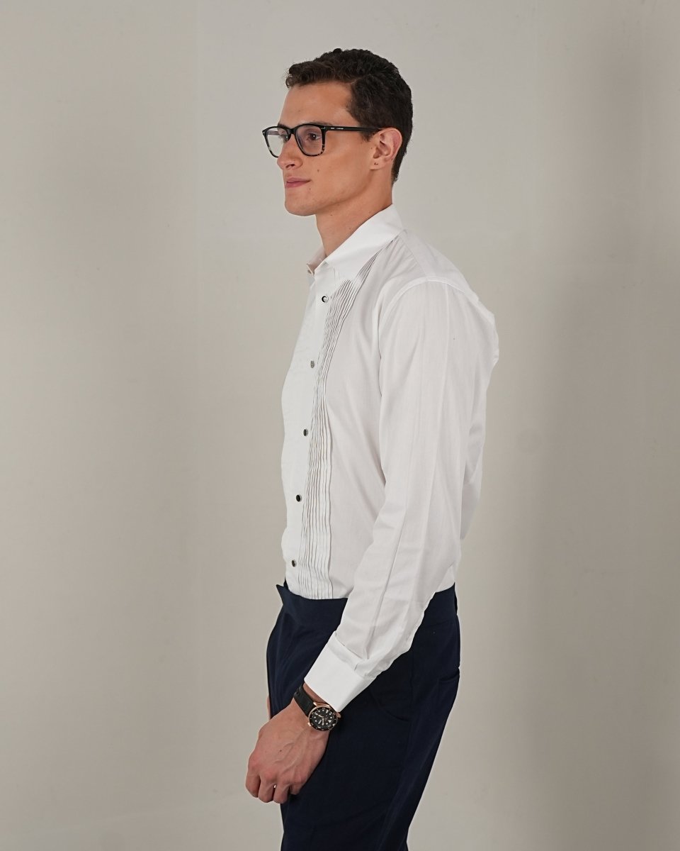 Pintuck Shirt - Vanilla Studios